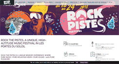 Desktop Screenshot of en.rockthepistes.com
