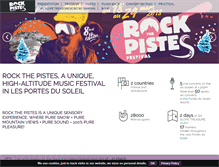 Tablet Screenshot of en.rockthepistes.com